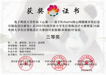 Collegiate Computing Competition · Sichuan Third Prize